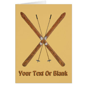 Langlaufskier und Polen