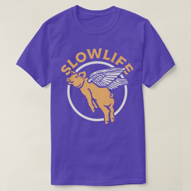 Langlebige Schweine Premium T-Shirt (Design vorne)