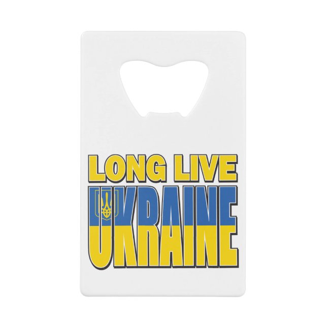 LANGLEBIGE UKRAINE GELDBEUTEL FLASCHENÖFFNER (Vorderseite)