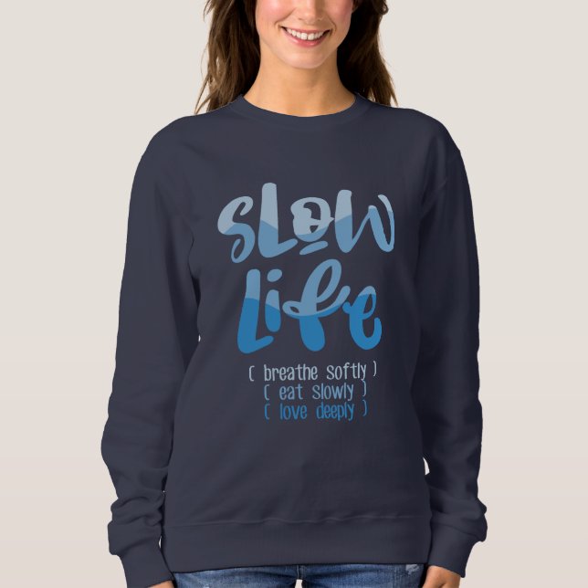 Langlebigkeit 2 sweatshirt (Vorderseite)