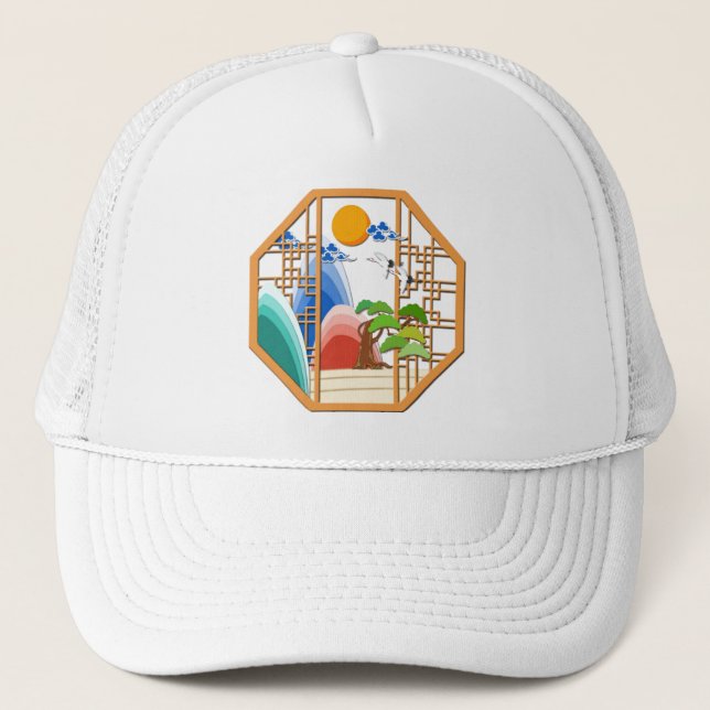 LanglebigkeitsHat Truckerkappe (Vorderseite)