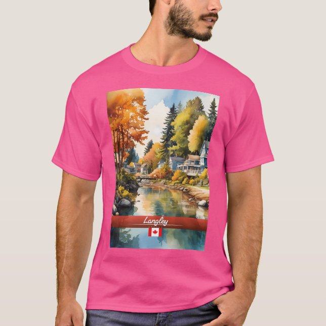 Langley Canada Travel T-Shirt (Vorderseite)