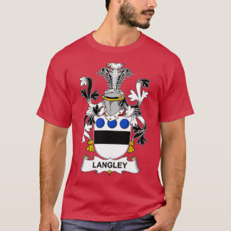 Langley Coat of Arms Familienwappen T-Shirt