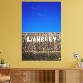 Langley Downtown #2 Leinwanddruck