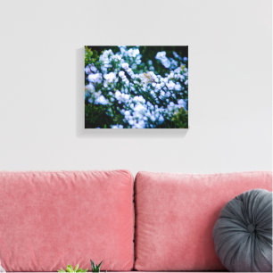 Langley Waterfront Blumencluster-Fotografie Leinwanddruck