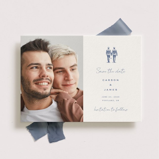 Langley Wedding Two Grooms Save The Date (Von Creator hochgeladen)
