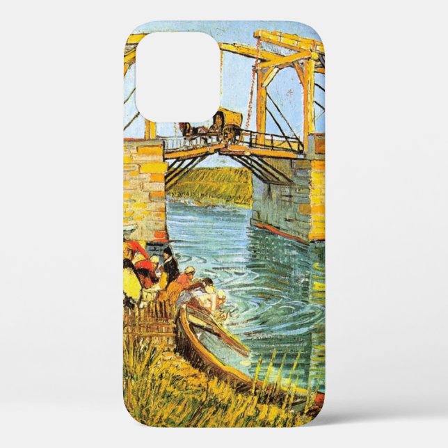 Langlois Bridge bei Arles von Vincent van Gogh Case-Mate iPhone Hülle (Rückseite)