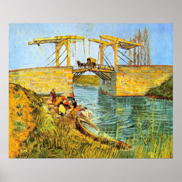 Langlois Bridge bei Arles von Vincent van Gogh Poster