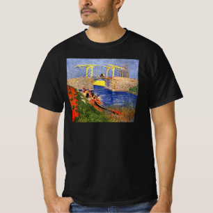 Langlois Bridge bei Arles von Vincent van Gogh T-Shirt