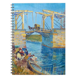 Langlois-Brücke bei Arles Vincent Van Gogh-Spirale Notizblock