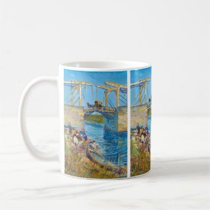 Langlois-Brücke in Arles (1888) Vincent Van Gogh Kaffeetasse