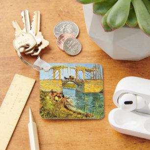 Langlois-Brücke in Arles von Vincent van Gogh Schlüsselanhänger