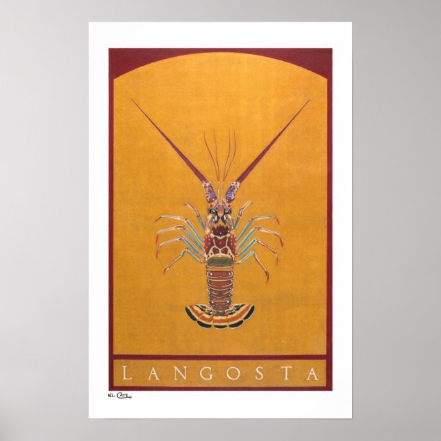 Langosta-Poster, -Prints und -Rahmen Poster (Vorne)