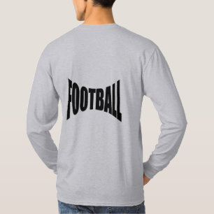 Langrücken-Grauhemd FOOTBALL T-Shirt