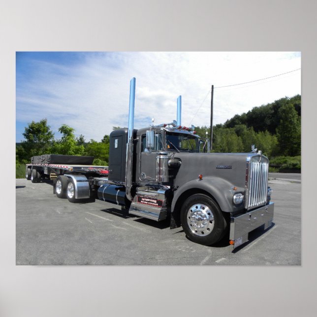 Langs Kenworth-A-Modell (Farbe) Poster (Vorne)