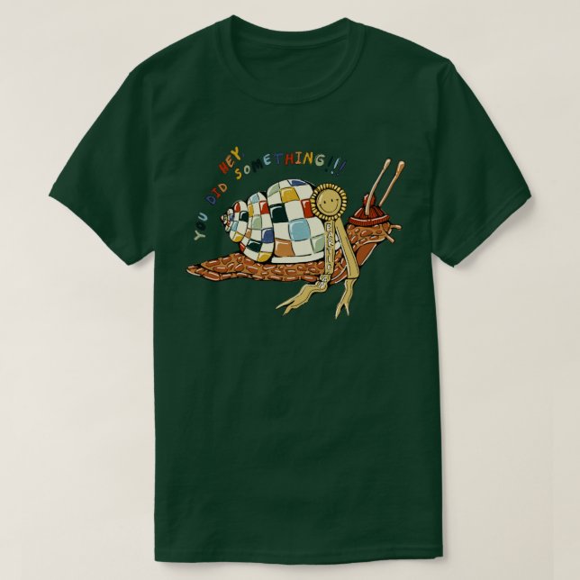Langsam aber sicher T-Shirt (Design vorne)