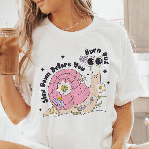 Langsam, bevor Sie ausbrechen Tri-Blend Shirt