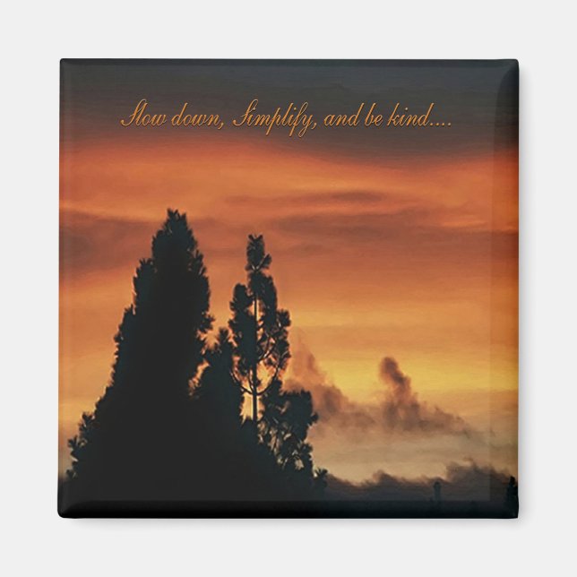 Langsam, einfach und freundlich...... magnet (Vorne)