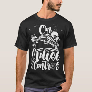 Langsam fahren kontrollieren Lustiges Boot Kreuzfa T-Shirt