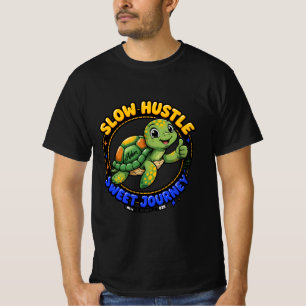 Langsam Ist Das Neue Schnell Schildkröte T-Shirt