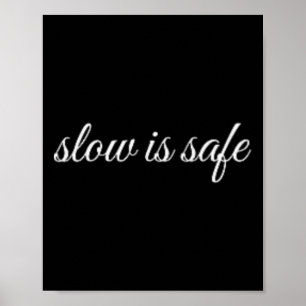 Langsam ist sicher, Psychotherapie  Poster