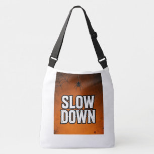 Langsam lustiger Halloween-Spinne-Tote Bag - Lusti Tragetaschen Mit Langen Trägern