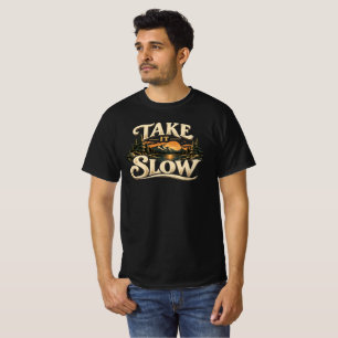 Langsam machen – Entspannter Lebensstil Vintage T-Shirt