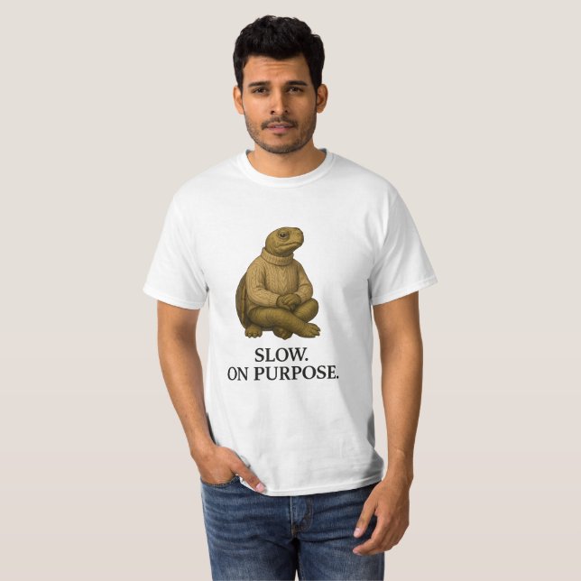 LANGSAM. T-Shirt (Vorne ganz)