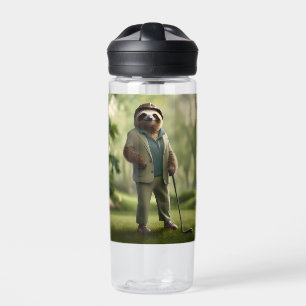 "Langsam und beständig: Ein Schlitten ist zum Golf Trinkflasche