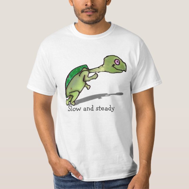 Langsam und stabil T-Shirt (Vorderseite)