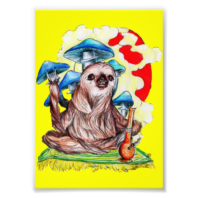 Langsame Bewegungen und gute Beats Fotodruck (Vorne)