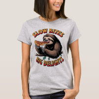 Langsame Bites Große Freuden, Funny Sloth Pizza es