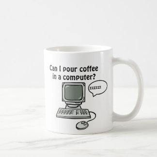 Langsame Computer-Tasse Tasse