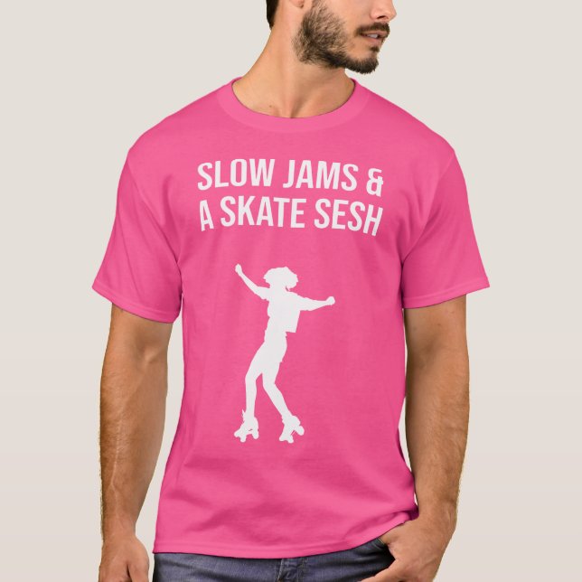 Langsame Konfitüren und ein Skate Sesh 90er Rb Rol T-Shirt (Vorderseite)