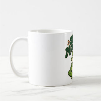 Langsame Morgen Süßer Frosch Kaffeetasse