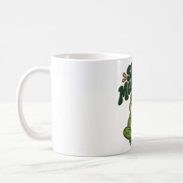 Langsame Morgen Süßer Frosch Kaffeetasse (Links)