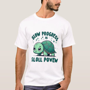 Langsame Schildkröte - Motivierendes Lustiges Tier T-Shirt