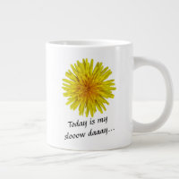 Langsame Tagesgelb-Löwenzahn-Blume irgendein Text
