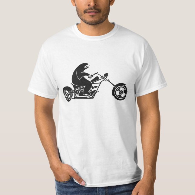 Langsame Trägheit auf einem schnellen Fahrrad T-Shirt (Vorderseite)