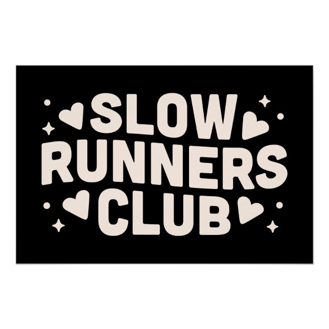 Langsamer Club Poster (Vorderseite)