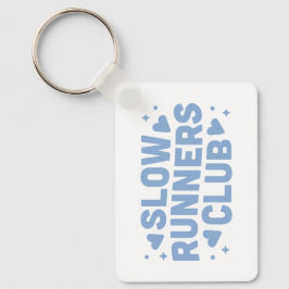 Langsamer Lauf-Lauf-Klub Schlüsselanhänger