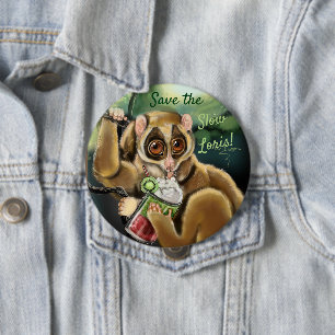 Langsamer Loris Smoothie Button