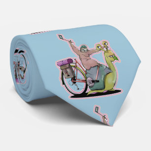 Langsamer Radweg Krawatte