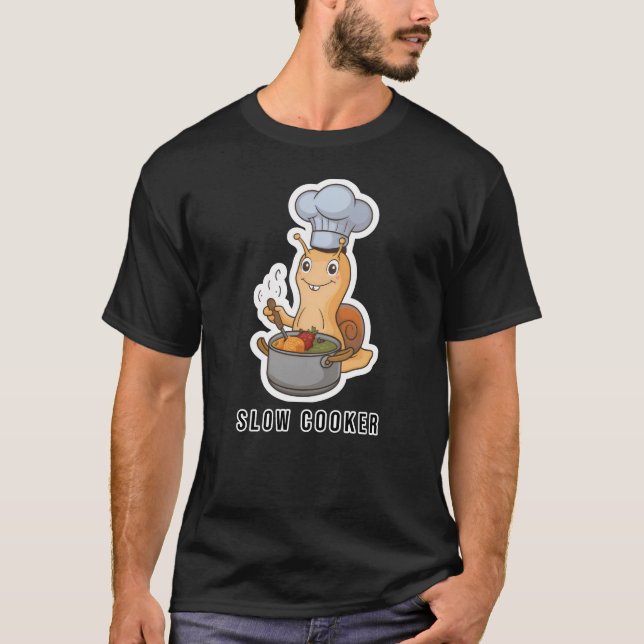 Langsamer Schnecke T-Shirt (Vorderseite)