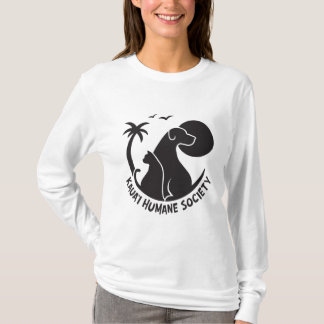 Langsamer Sieb für Frauen mit schwarzem KHS-Logo T-Shirt