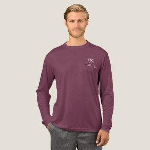 Langsamer T mit Logo Tri-Blend Shirt