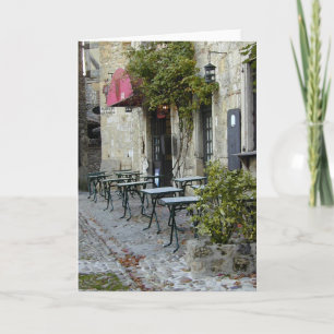 Langsamer Tag im Café Karte