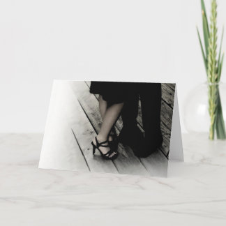 Langsamer Tanzkarte Karte