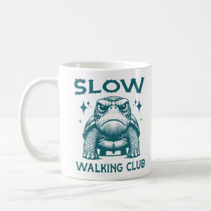 Langsamer Wanderclub Reptilien Lover Coole Tiersch Kaffeetasse