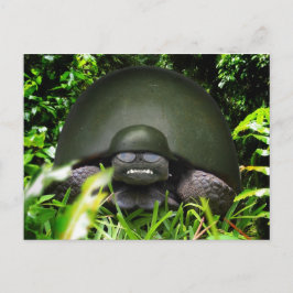 Langsames Kommando Postkarte